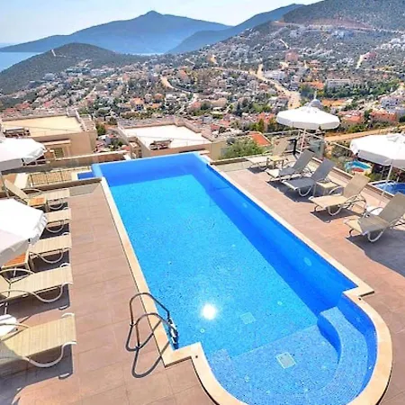 Kiziltas 4 Bedroom Seaview With Private Pool * Kalkan