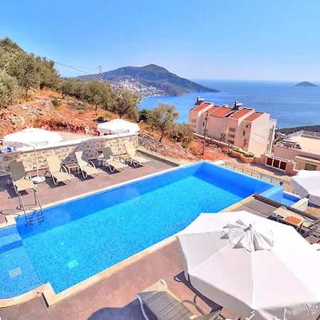 فيلة Kiziltas 4 Bedroom Seaview With Private Pool