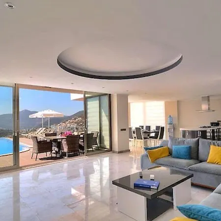 فيلة Kiziltas 4 Bedroom Seaview With Private Pool *