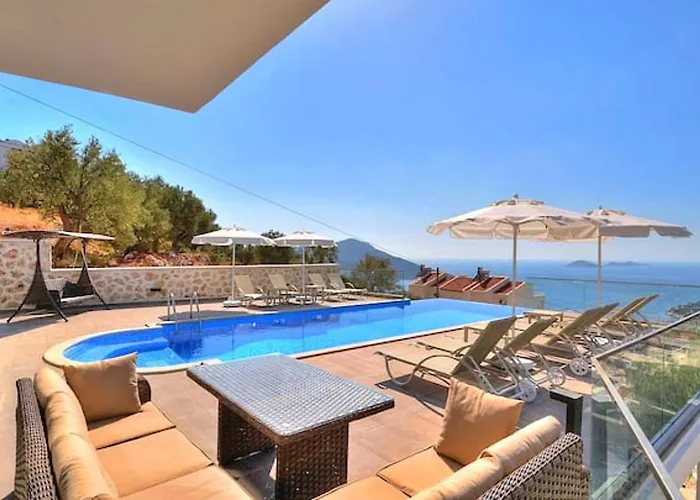 Kiziltas 4 Bedroom Seaview With Private Pool Villa *