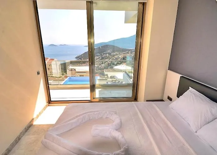 Kiziltas 4 Bedroom Seaview With Private Pool Villa Kalkan